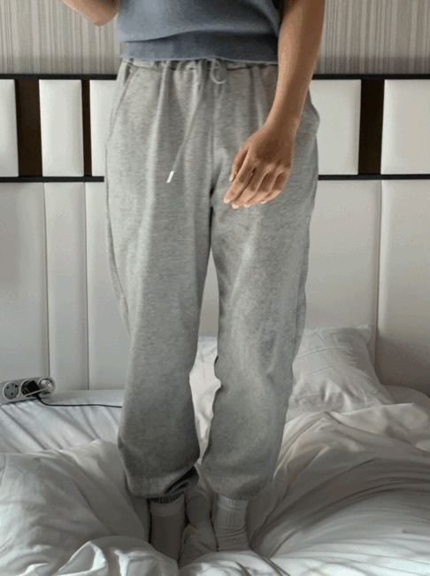 Nieuw jogger pants, 여자 올밴딩 포켓 쭈리 조거 팬츠