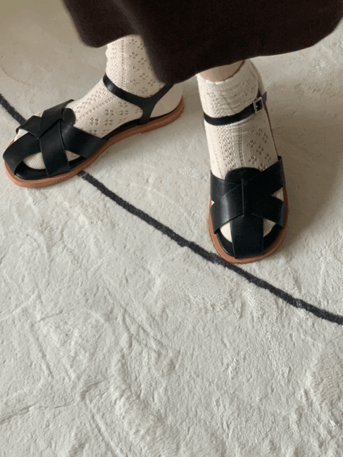 summer strap sandals,  여름 썸머 스트랩 샌들 2col